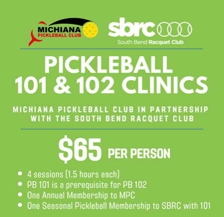 Pickleball 101 & 102 Apr